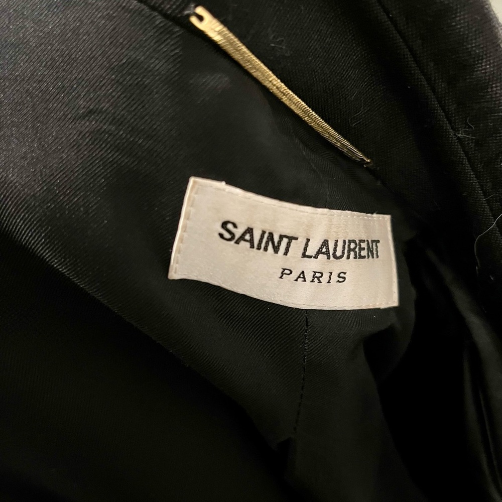 Saint-Laurent blazer tuxedo grain de poudre - Picture 8 of 10